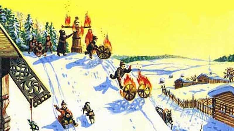 Красногор — Масленница. Проводы Богини Зимы.