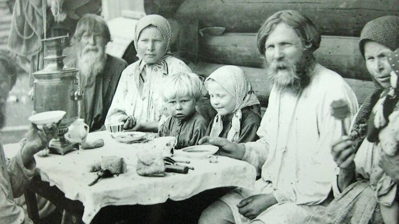 Повседневный рацион русского крестьянина в конце 19 века