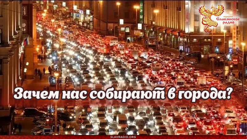 Зачем нас собирают в города?