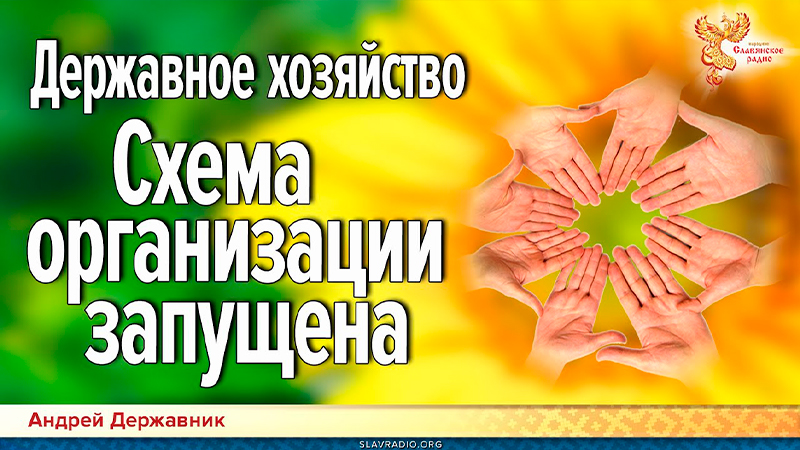 Державное хозяйство. Схема организации запущена