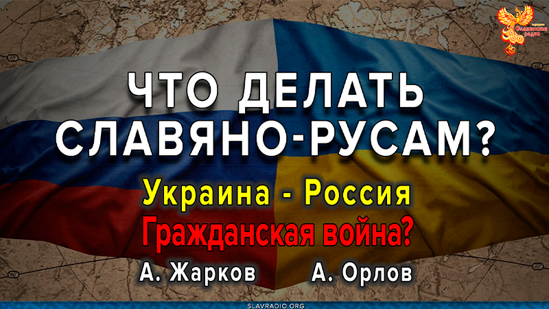Что делать славяно-русам? Украина — Россия. Гражданская война?

