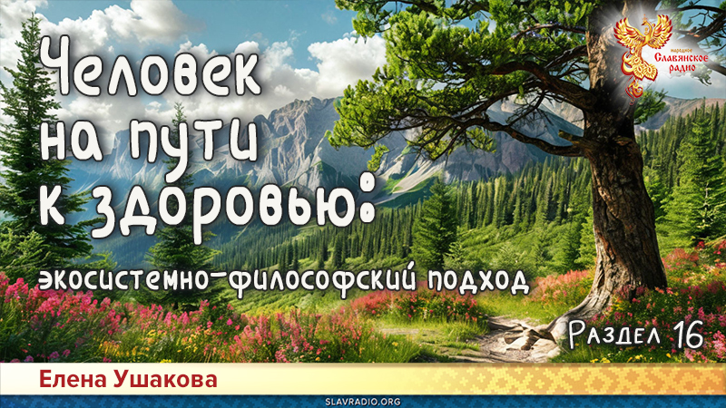 Человек на пути к здоровью: экосистемно-философский подход. Раздел 16
