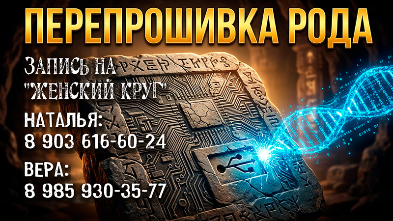 Взлом и перепрошивка ДНК и родовых программ