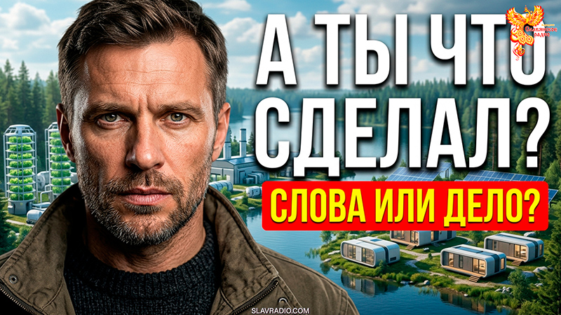 А ты что сделал? Дела или Слова?