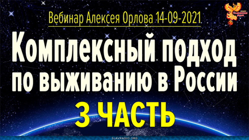 Комплексный подход по выживанию в России. Вебинар. Часть 3