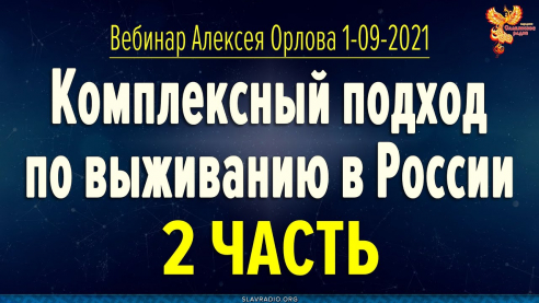 Комплексный подход к выживанию в России. Вебинар. Часть 2