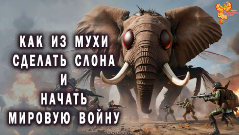 Как из мухи сделать слона и начать мировую войну!