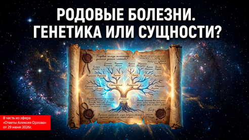 Родовые болезни &mdash; гены или сущности