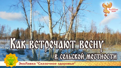Как встречают весну в сельской местности
