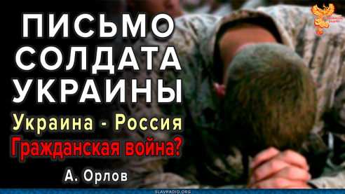 Обращение к военнослужащим Украины на основе письма солдата ВСУ
