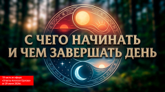 С чего начинать и чем завершать день?