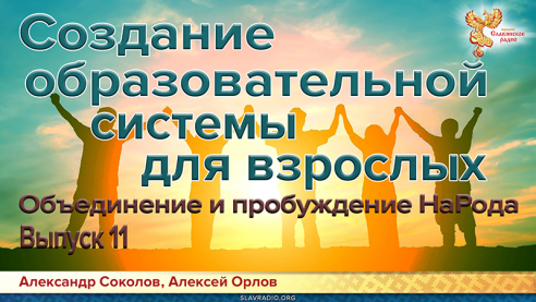 Объединение и пробуждение НаРода. Выпуск 11. Создание образовательной системы для взрослых в единстве Народа