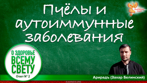 Пчёлы и аутоиммунные заболевания.	О здоровье всему свету. Выпуск 2