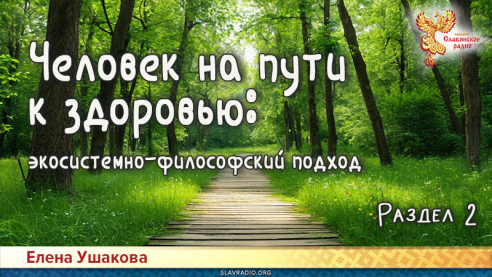 Человек на пути к здоровью: экосистемно-философский подход. Раздел 2